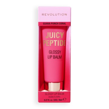 Revolution Juicy Peptide Lip Balm Guava Rum Punch Coral, 8ml Revolution Juicy Peptide Lip Balm Guava Rum Punch Coral, 8ml