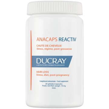 Ducray Anacaps Reactiv Nouvelle Formule 30 gélules