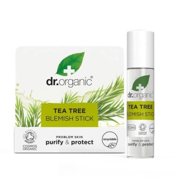 Dr. Organic Tea Tree Blemish Stick Roll On, 8ml