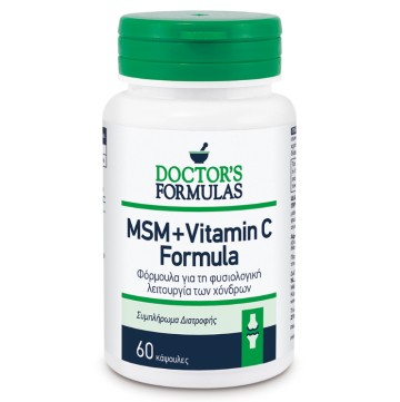 Doctors Formulas MSM + Vitamin C Formula 60Κάψουλες