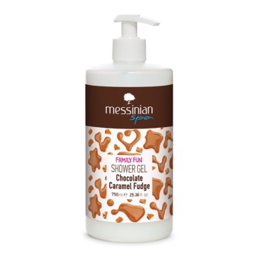 Messinian Spa Family Fun Shower Gel Chocolate Caramel Fudge 750ml Messinian Spa Family Fun Shower Gel Chocolate Caramel Fudge 750ml