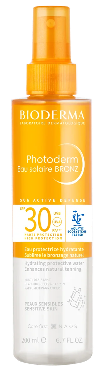 Bioderma Photoderm Eau Solaire BRONZ SPF30, Eau Solaire Hydratante...