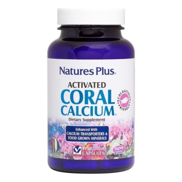 Natures Plus Coral Calcium Activated 90caps