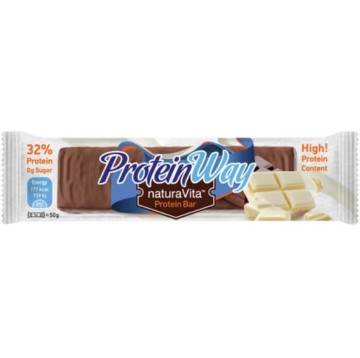 Бисквита Natura Vita Protein Way с вкус на бял шоколад 60гр