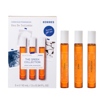 Korres The Greek Collection EDT Set με Lefko, 10ml & Kyma, 10ml & A...