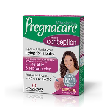 Vitabiotics Pregnacare Suplemento para la concepción para mujeres que desean... Vitabiotics Pregnacare Suplemento para la concepción para mujeres que desean...