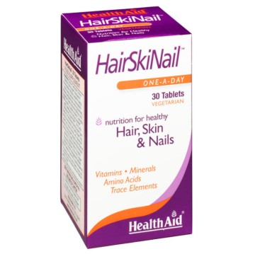 Health Aid HairSkiNail, Μαλλιά, Δέρμα & Νύχια,  30 Tablets
