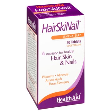 Health Aid HairSkiNail, Μαλλιά, Δέρμα & Νύχια, 30 Tablets Health Aid HairSkiNail, Μαλλιά, Δέρμα & Νύχια, 30 Tablets