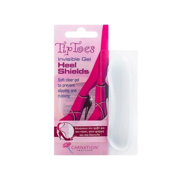 Carnation Tip Toes Invisible Gel Heel Shields, 1 pair