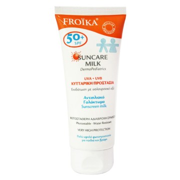 Froika, Suncare Milk SPF 50+ Dermopediatrics, солнцезащитный лосьон для детей и младенцев, 100 мл