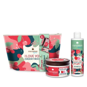 Messinian Spa Promo I Love You Cherry Much Shampooing 300 ml et masque capillaire 250 ml
