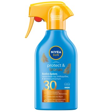 Nivea Sun Protect & Bronze Trigger Spray SPF 30, 270ml