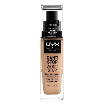 NYX Professional Makeup Cant Stop Wont Stop Full Coverage Foundatio... NYX Professional Makeup Cant Stop Wont Stop Full Coverage Foundatio...