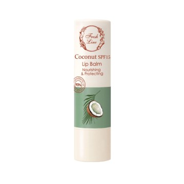 Fresh Line Coconut Lip Balm SPF15 5,4gr Fresh Line Coconut Lip Balm SPF15 5,4gr