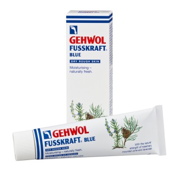 Gehwol Fusskraft Blue Crème hydratante pour les pieds, 75 ml