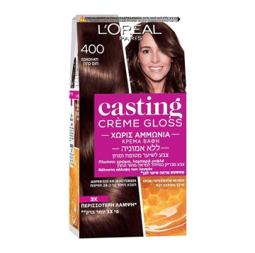 LOreal Paris Casting Creme Gloss No 400 Σοκολατί 48ml LOreal Paris Casting Creme Gloss No 400 Σοκολατί 48ml