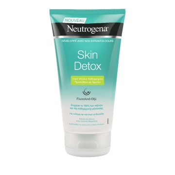 Neutrogena Skin Detox 2en1 Masque Nettoyant Visage à l'Argile 150ml