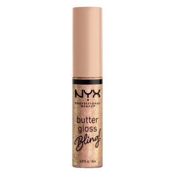 Nyx Professional Make Up Butter Gloss Bling! 01 Bring The Bling, 4ml Nyx Professional Make Up Butter Gloss Bling! 01 Bring The Bling, 4ml