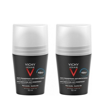 Vichy Homme Promo Anti-irritation Anti Perspirant 48h Roll-On 2x50ml Vichy Homme Promo Anti-irritation Anti Perspirant 48h Roll-On 2x50ml