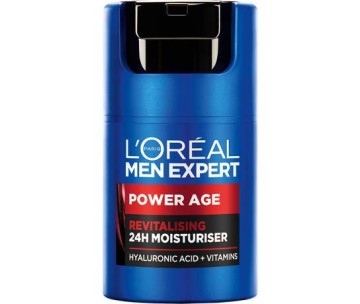 LOreal Paris Men Expert Power Age Crema idratante rivitalizzante 24 ore 50 ml