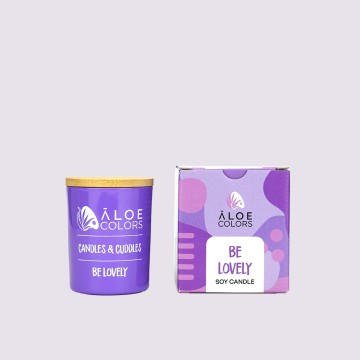 Aloe Colors Be Lovely Soy Candle 150gr
