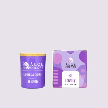 Свеча Aloe Colors Be Lovely соевая 150гр