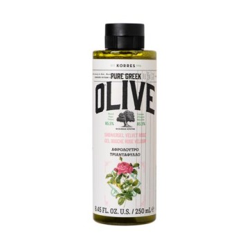 Korres Pure Greek Olive Oil Αφρόλουτρο τριαντάφυλλο 400ml
