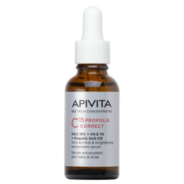Apivita C15 Propolis Correct Serum, 30ml