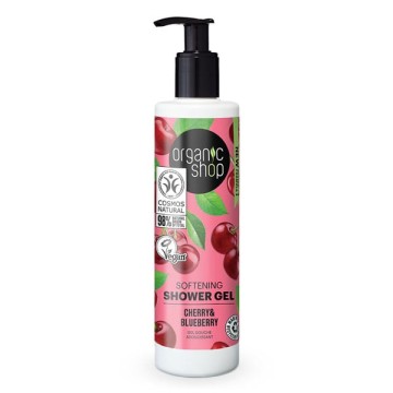 Organic Shop Απαλό Αφρόλουτρο, Κεράσι & Μύρτιλο 280ml