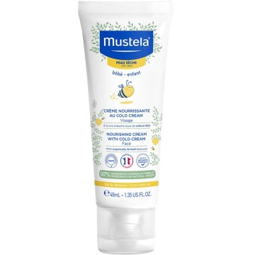Mustela Nourishing Cream with Cold Cream Face, 40ml Mustela Nourishing Cream with Cold Cream Face, 40ml