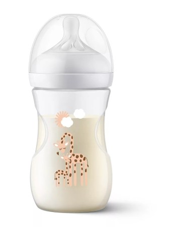 Philips Avent Natural Response Πλαστικό Μπιμπερό Καμηλοπάρδαλη 1m+ ...