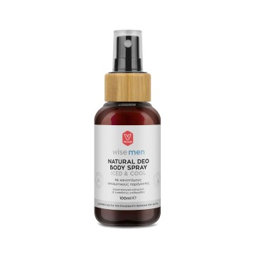 Vican Wise Men Natural Deo Body Spray Iced & Cool 100ml