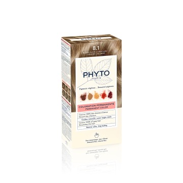 Phyto Phytocolor 8.1 Ανοιχτό Ξανθό Σταχτί Phyto Phytocolor 8.1 Ανοιχτό Ξανθό Σταχτί