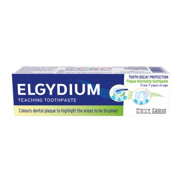 Elgydium, pastë dhëmbësh edukative për fëmijë që zbulon pllakë, nga 7 vjet 50ml