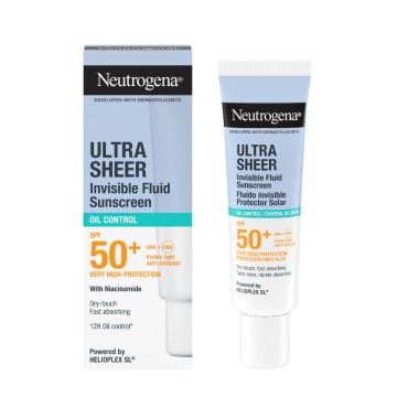 Neutrogena Ultra Sheer Invisible Fluid Oil Control, Αντηλιακό Προσώ...