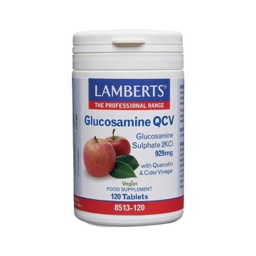 Lamberts Glucosamine QCV 929mg Vegan 120 Tablets