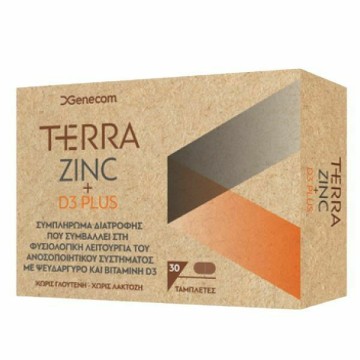 Genecom Terra Zinc + D3 plus 30 tabs