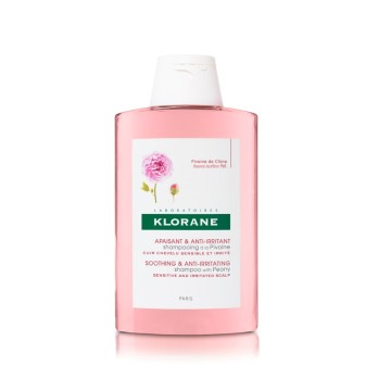 Klorane Pivoine Soothing - Sensitive Scalp Shampoo With Organic Peony 200ml