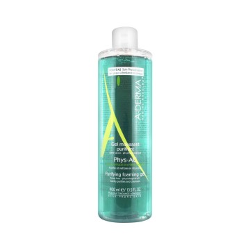 A-Derma, Phys-AC Gel Moussant Purifiant, Purifying Foaming Cleansing Gel 400ml