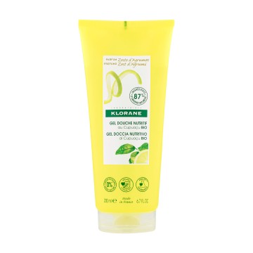 Klorane Zest D Argumes Shower Gel With Organic Cupacu Butter 200ml