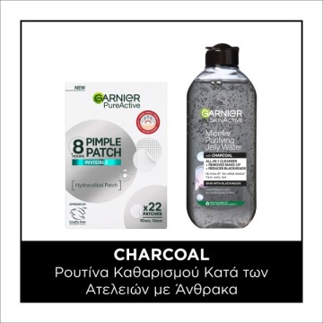 Garnier Promo Micellar Purifying Jelly Water with Charcoal, 400ml &...