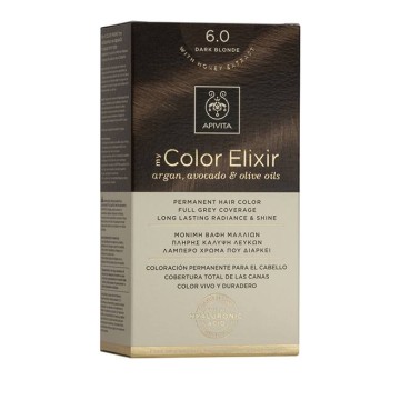 Краска для волос Apivita My Color Elixir 6.0 Темно-русый