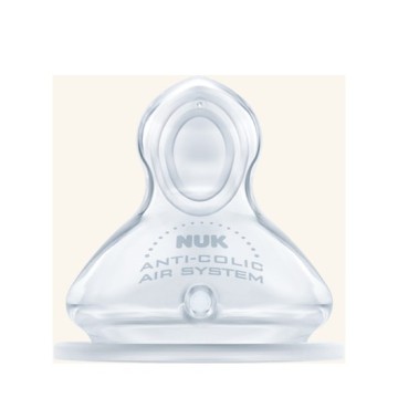 Nuk First Choice Plus Силиконовая соска M (среднее отверстие для молока) с клапаном 6-18 месяцев 1шт