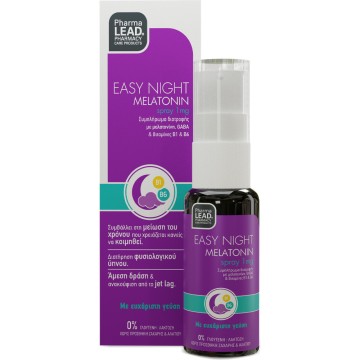 Pharmalead Easy Night Melatonin Spray 1mg Integratore per il sonno 20ml