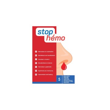 Stop Hemo Αιμοστατικό Επίθεμα Αποστειρωμένο 5 τεμάχια Stop Hemo Αιμοστατικό Επίθεμα Αποστειρωμένο 5 τεμάχια