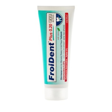 Froika Froident Plus 0.20 Pvp Action, dentifricio adatto per l'omeopatia 75ml