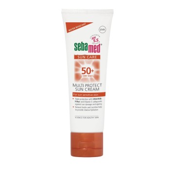 Sebamed Sun Care Multi Protect Sun Cream Spf50+ χωρίς άρωμα 75ml Sebamed Sun Care Multi Protect Sun Cream Spf50+ χωρίς άρωμα 75ml