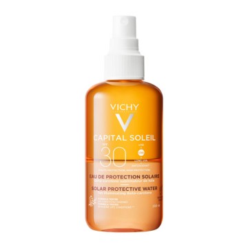 Vichy Capital Soleil Tan Enhancing SPF30 Protective Solar Water 200ml Vichy Capital Soleil Tan Enhancing SPF30 Protective Solar Water 200ml