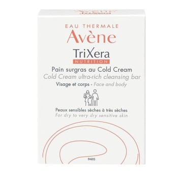 Avene Trixera Super Oily Reinigungsplatte für Gesicht und Körper, trocken/sehr trocken 100gr