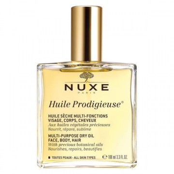 Nuxe Huile Prodigieuse, Сухое увлажняющее масло для лица, волос и тела, 100 мл